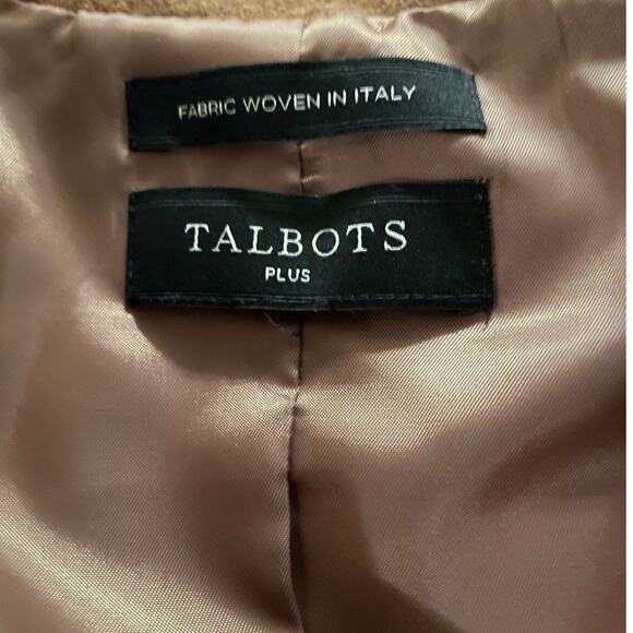 Talbots Italian Wool Blazer- Size 2x - Timeless Elegance Fully‎ Lined - Picture 8 of 12
